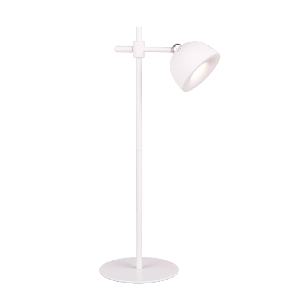 Lampada tavolo con clip LED bianca dimmer RL Maxima