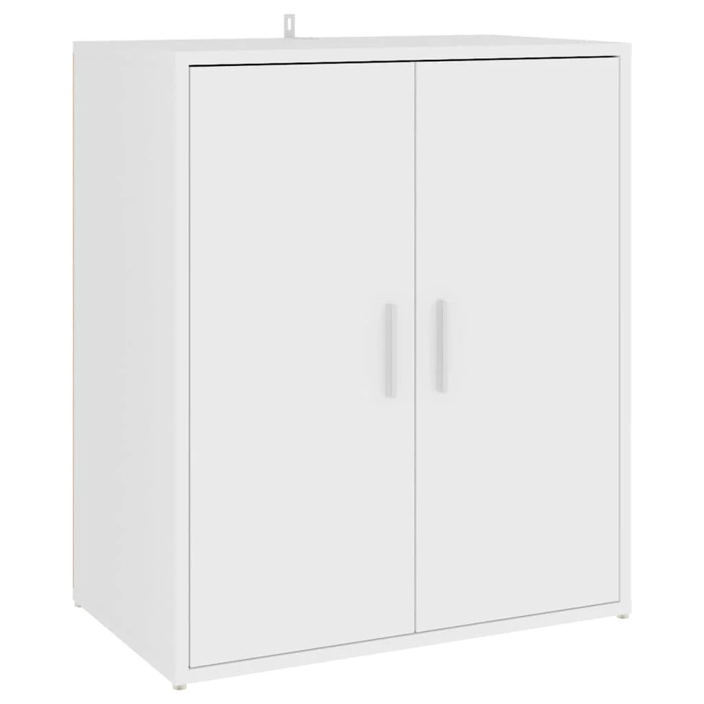 Scarpiera mobile contenitore per scarpe mobile per ingresso/corridoio/soggiorno 60 x 35 x 70 cm legno ingegnerizzato bianco 02_0021487