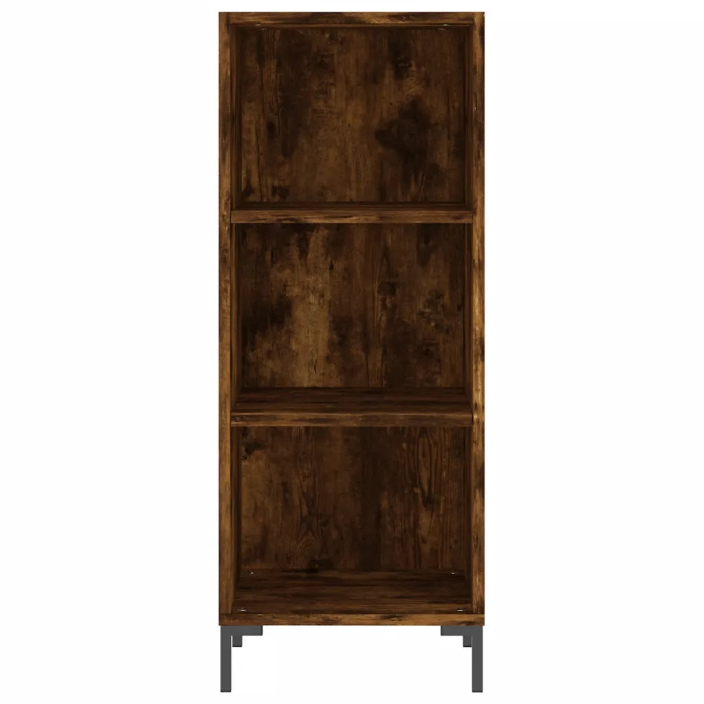 Credenza Rovere Fumo 34,5x34x180 cm in Legno Multistrato 3200326