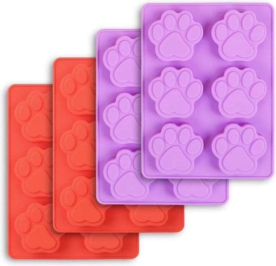 Forme in Silicone per Pupazzetti, Qualità Alimentare, BPA Libero, 6 Cannelure