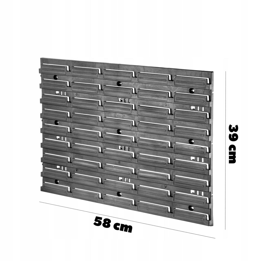 Pannello portautensili KADAX da parete per officina, 58x39 cm, per officina e garage.