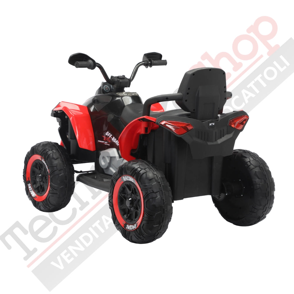 Tecnobike Shop - Quad Elettrico per Bambini ATV Safari Gold 24V-Rosso