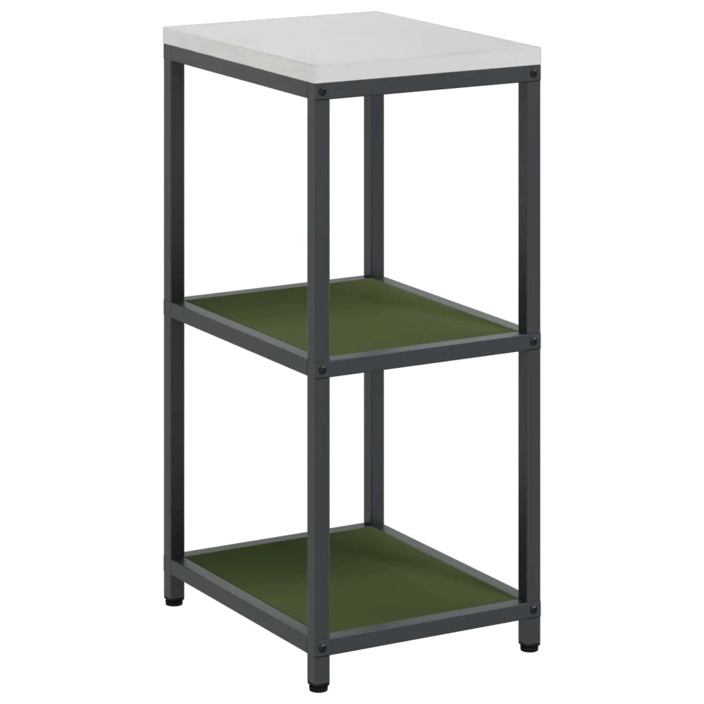 Pensile da cucina | Stoccaggio in cucina HATTEM Verde oliva 40 x 50 x 92 cm Acciaio