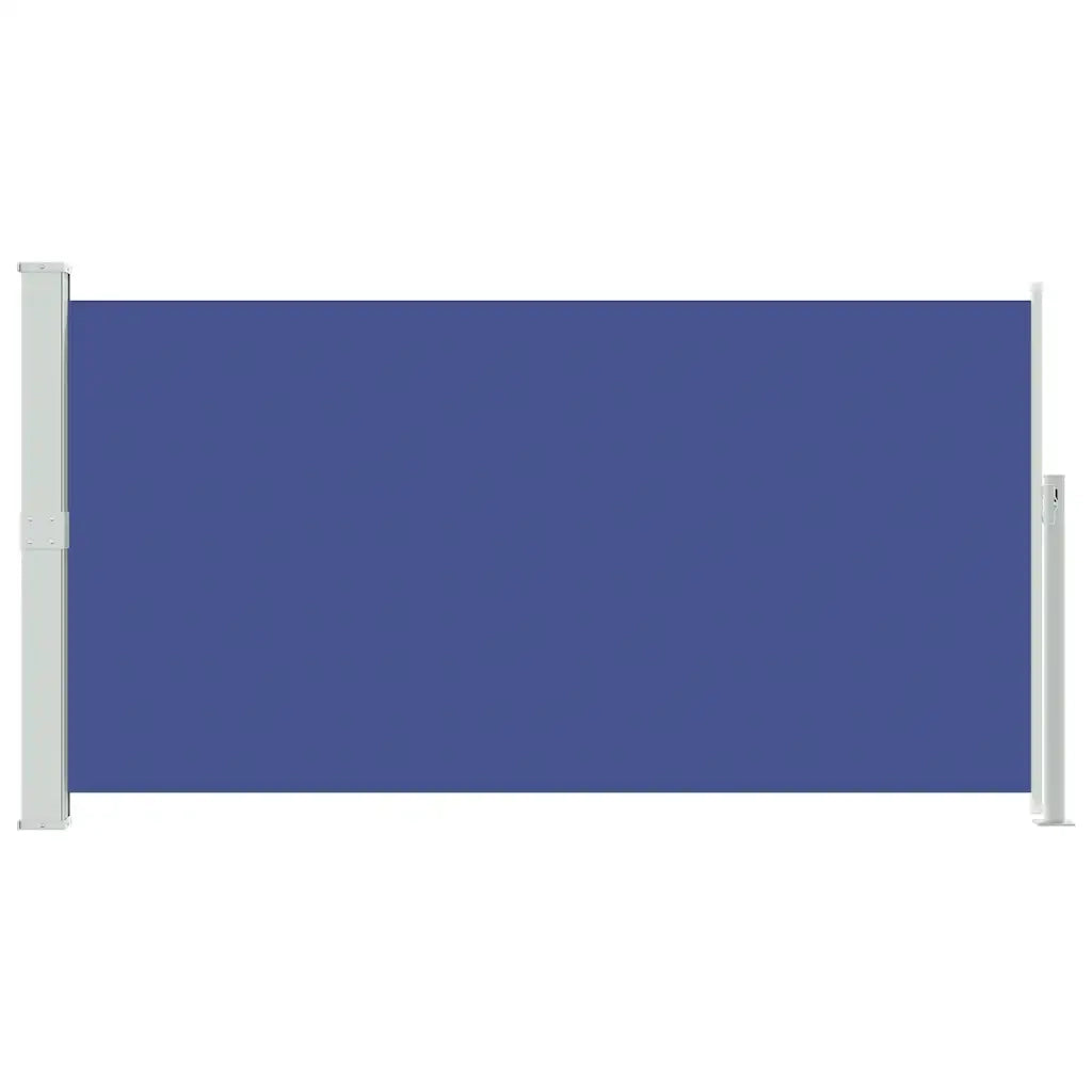 Tenda Laterale Retrattile per Patio 170x300 cm Blu 48366