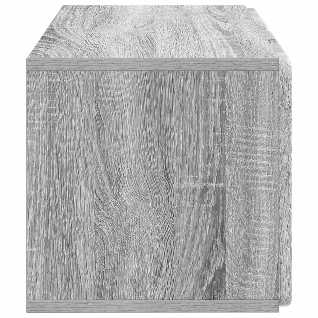 Mobile Porta TV da Muro 59,5 x 31 x 30 cm Sonoma grigio 898371