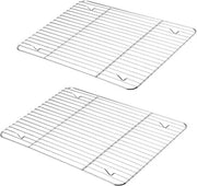 Set di raffreddamento da 2 pezzi - Acciaio inossidabile - Resistente al lavastoviglie - 29,5 x 23 x 2 cm