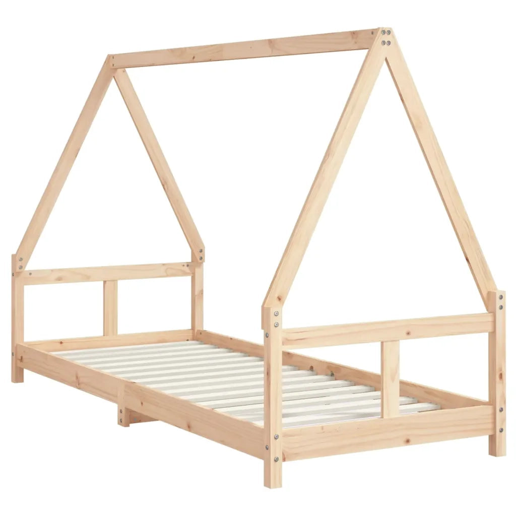 Giroletto per Bambini | Letto Infantile | Lettino 80x200 cm in Legno Massello di Pino