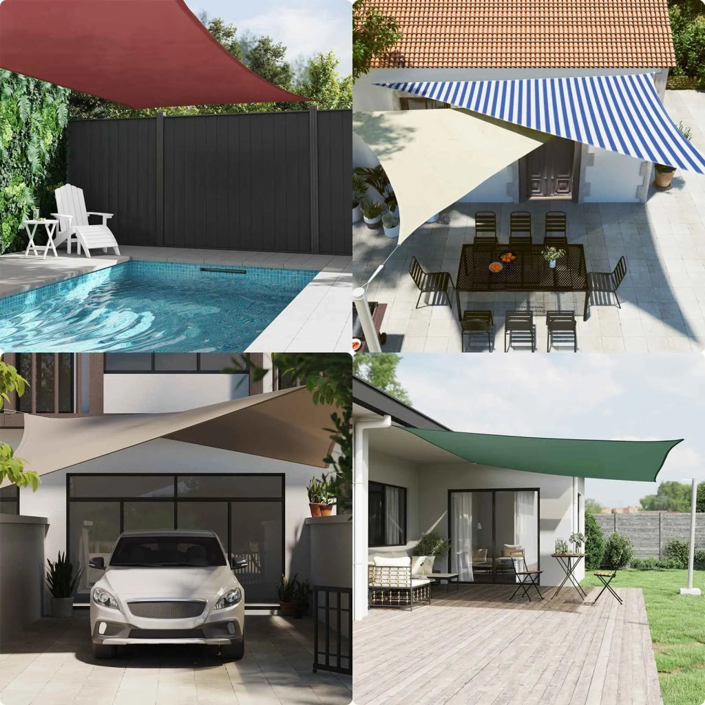 Telo Ombra da Esterno 4 x 4 x 4 m 100% Poliestere Oxford 42031185