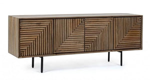 Mobile TV 4 Ante 140x32,5x53 cm in Legno