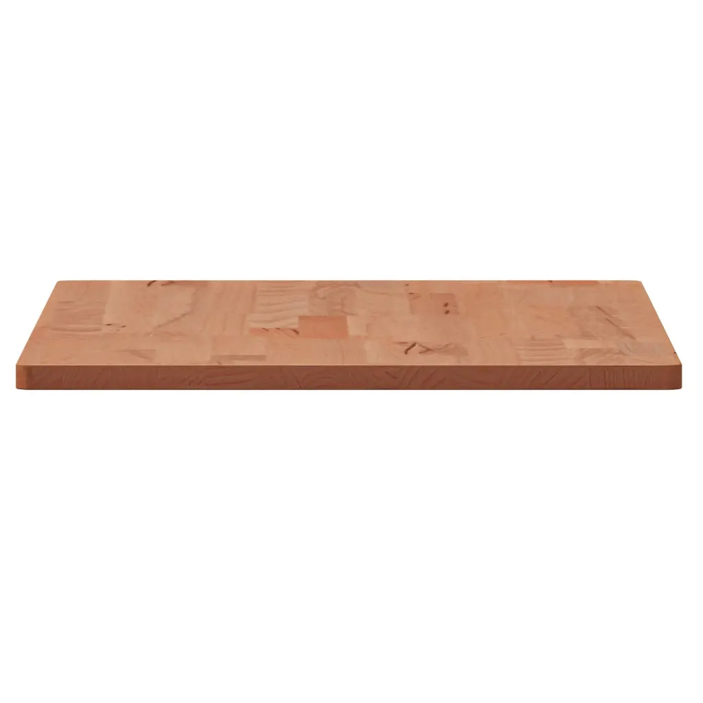 vidaXL Piano Bagno 60x40x1,5 cm Legno Massello di Faggio