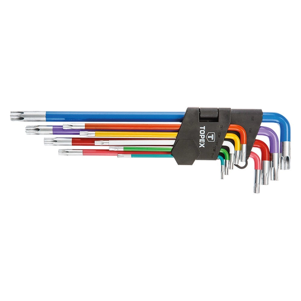 SERIE CHIAVI TORX 9 pz TOPEX
