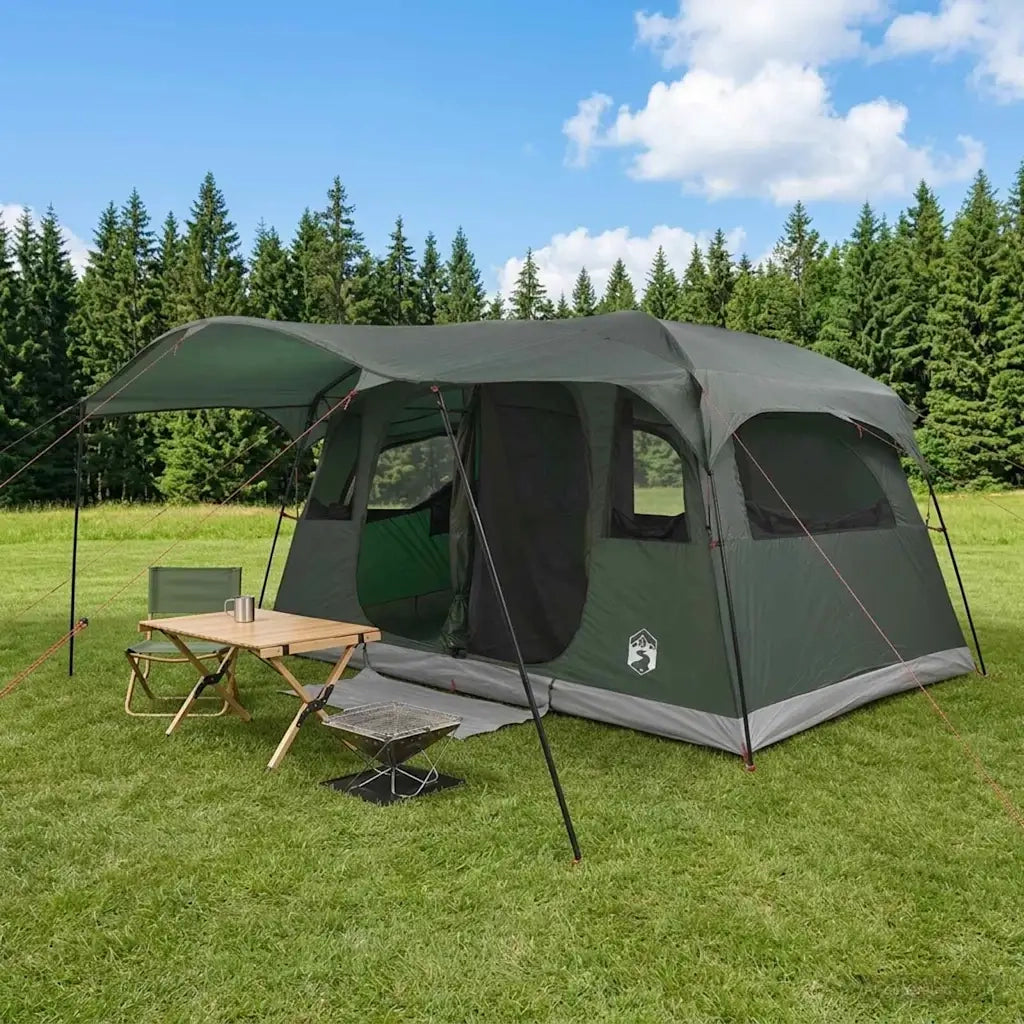 Tenda a tunnel con tetto Verde militare 366 x 244 x 198 cm 42028668