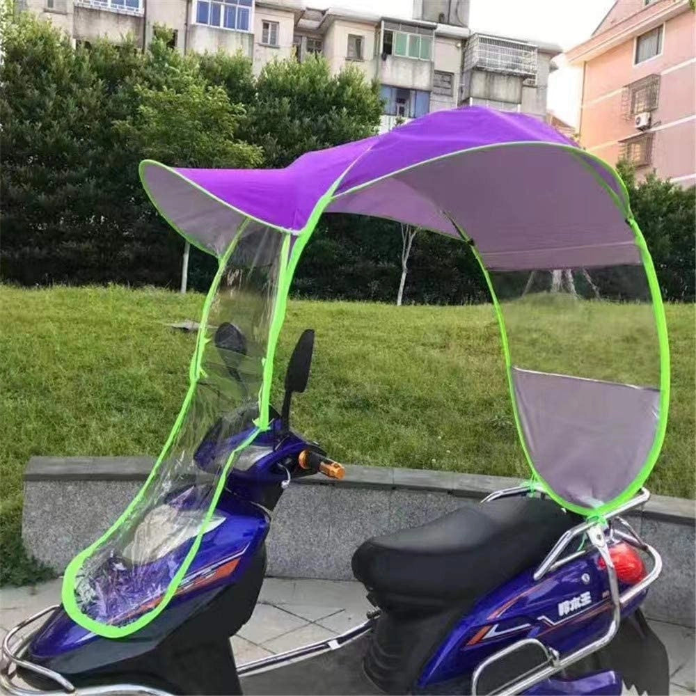 Trade Shop - Parapioggia Moto Scooter Copertura Per Pioggia Impermeabile Coprimoto Universale -