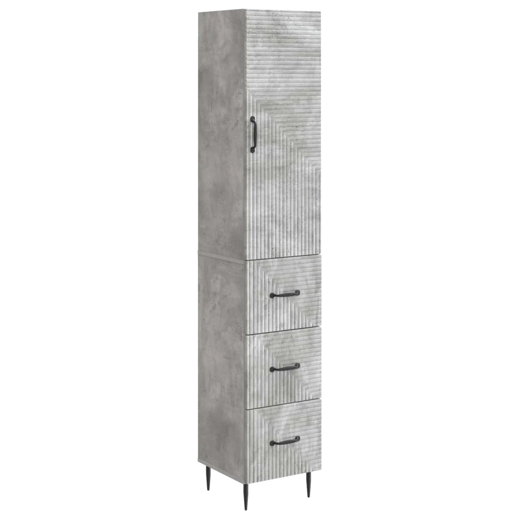 Set di armadi 2 pcs Grigio Cemento 33 x 34,5 x 90 cm 3416649