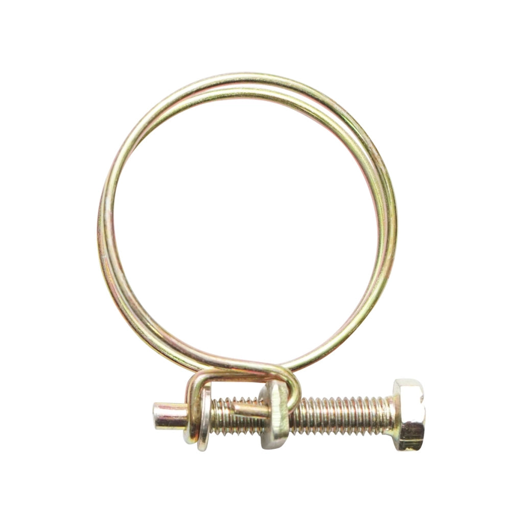 Fascetta stringicavo 35-40mm con vite M6x40mm per tubo flessibile Breckner Germany
