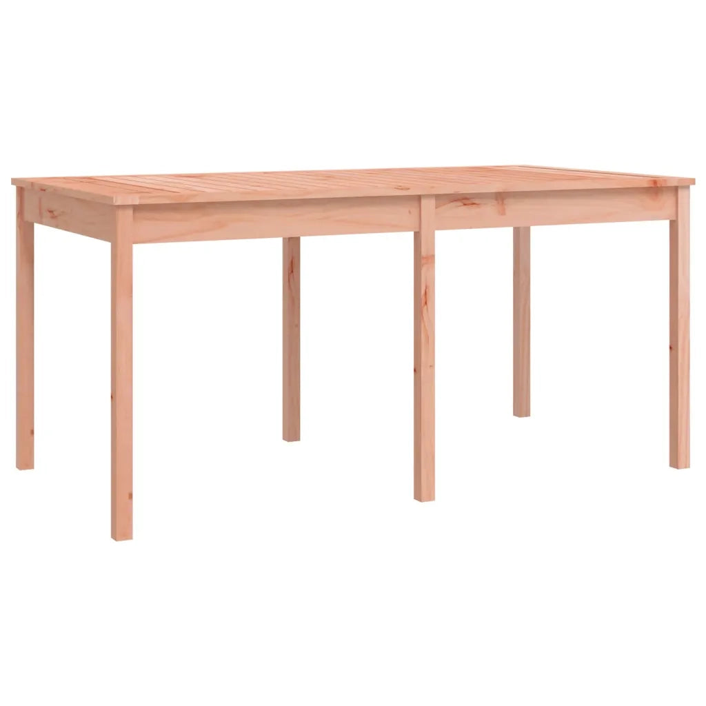 Set da Pranzo per Giardino 7 pz in Legno Massello di Douglas