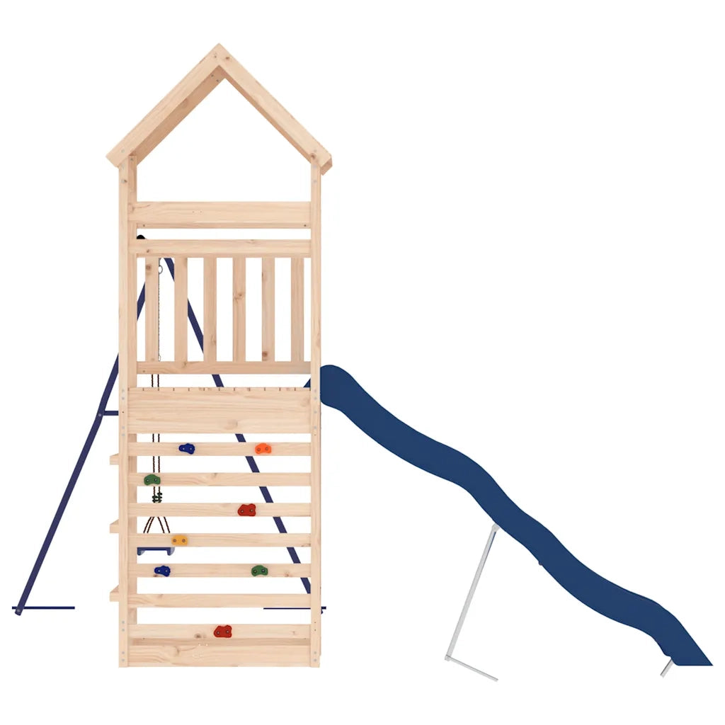 Set da Gioco da Esterno in Legno Massello di Pino 3156928
