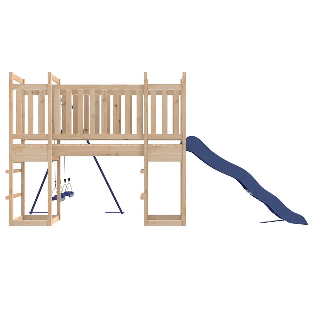 Set da Gioco da Esterno in Legno Massello di Pino 3155960