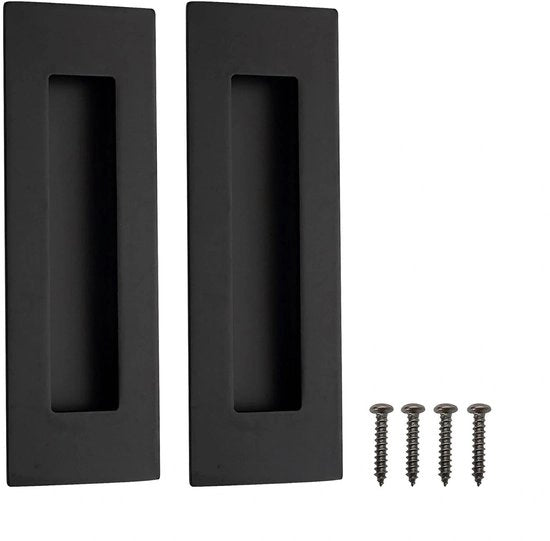 Maniglie a scorrimento integrato 2 pezzi - Acciaio inossidabile - Installazione semplice - Design funzionale - Adatto per mobili - Maniglie per porte