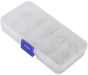 Kit di serrature, viti, anelli di chiusura in scatola da 150 pezzi - M2, M2.5, M3, M4, M5