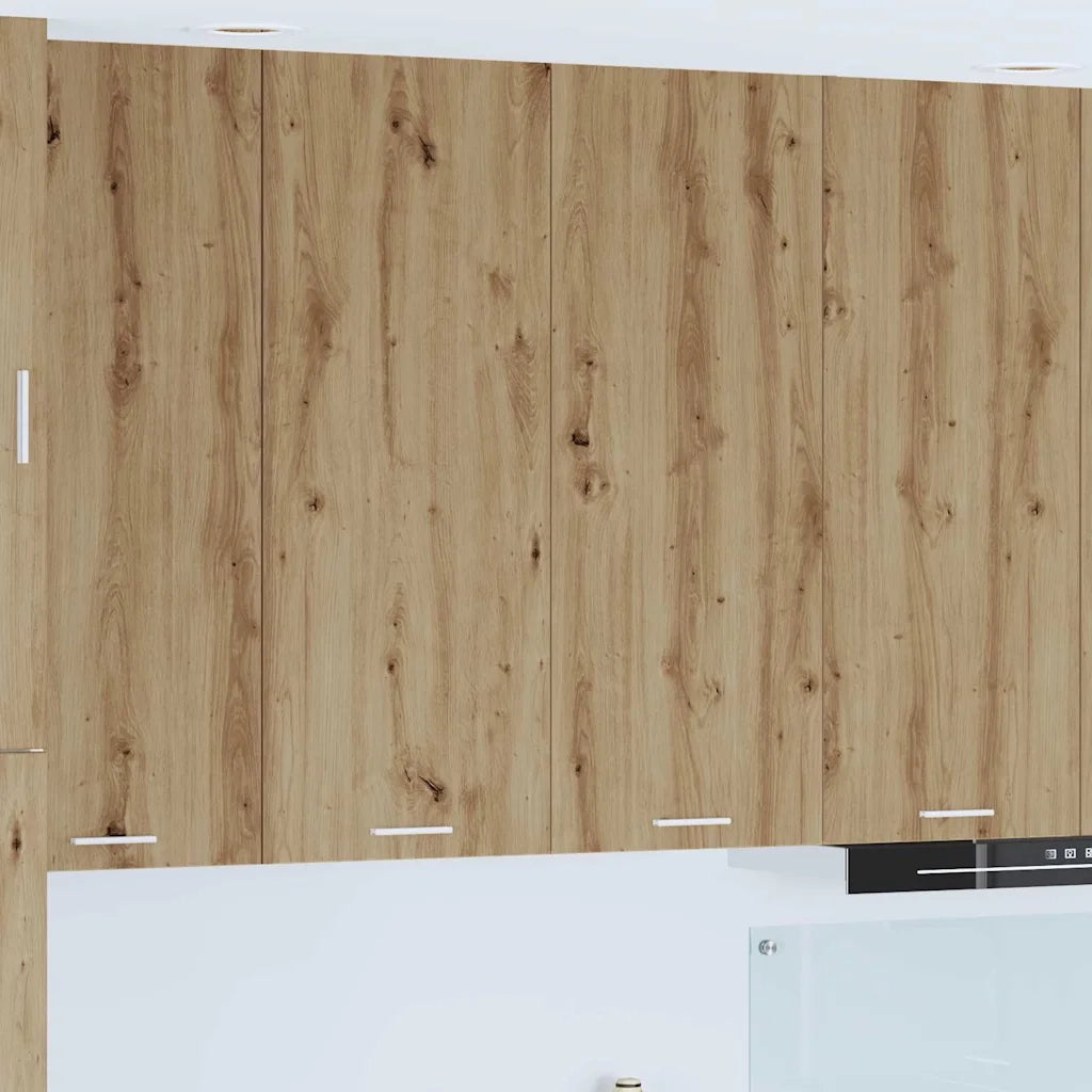 Armadio pensile con porta Rovere artigianale 80 x 31 x 100 cm 884369