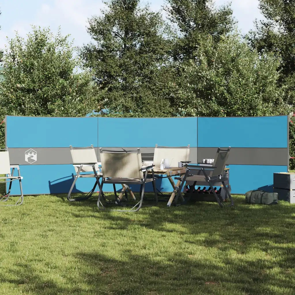 Frangivento da Campeggio Blu 490x123 cm Impermeabile CFW9633436