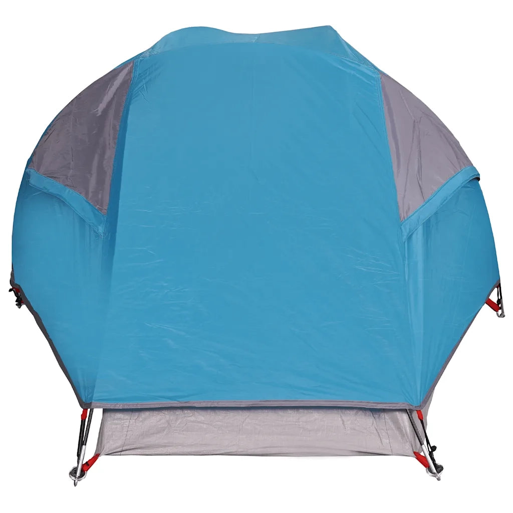 Tenda da Campeggio a Cupola per 1 Persona Blu Impermeabile 94560