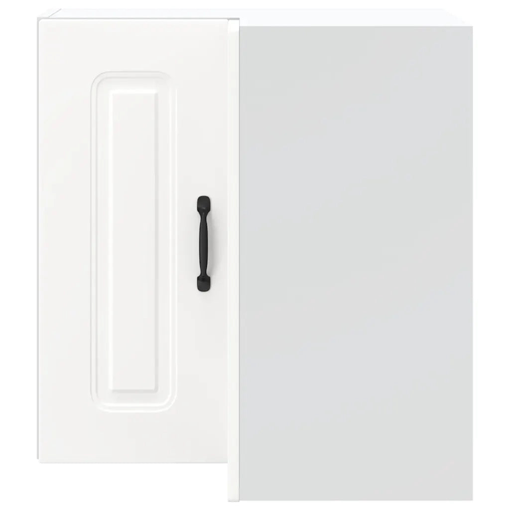 Pensile da Cucina ad Angolo Kalmar Bianco in Legno Multistrato 853617