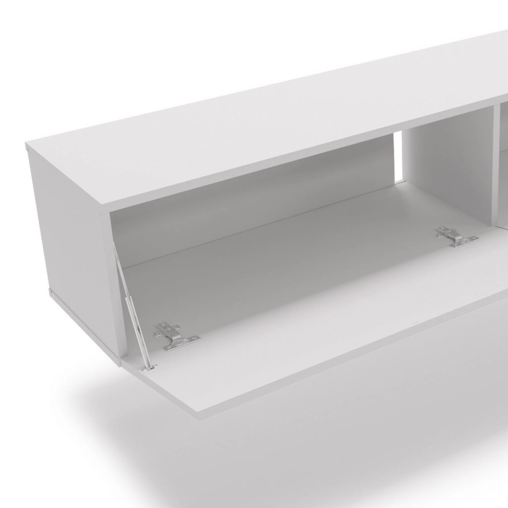 Mobile TV Sospeso Nicole 160 cm Bianco