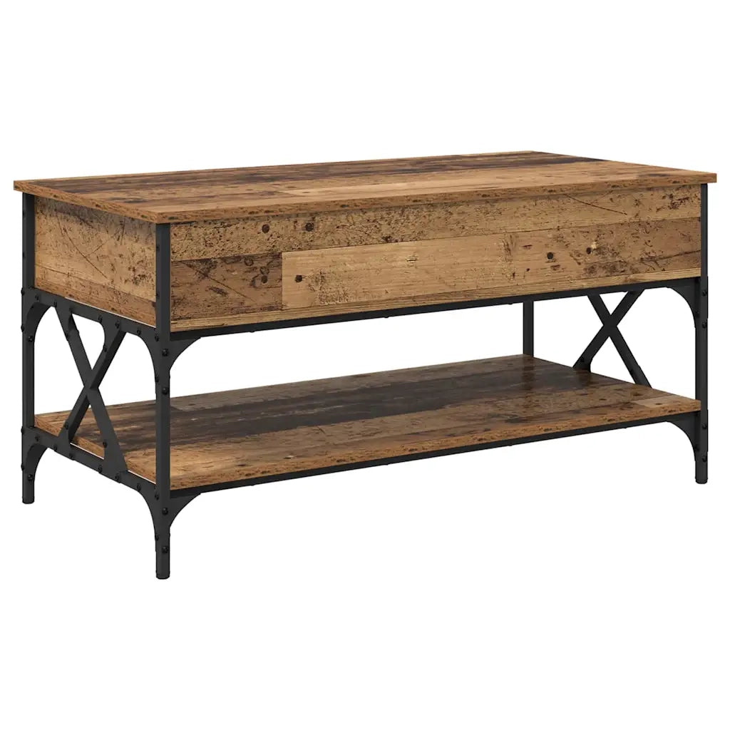 Tavolino da salotto Legno vecchio 100 x 50 x 50 cm 883041