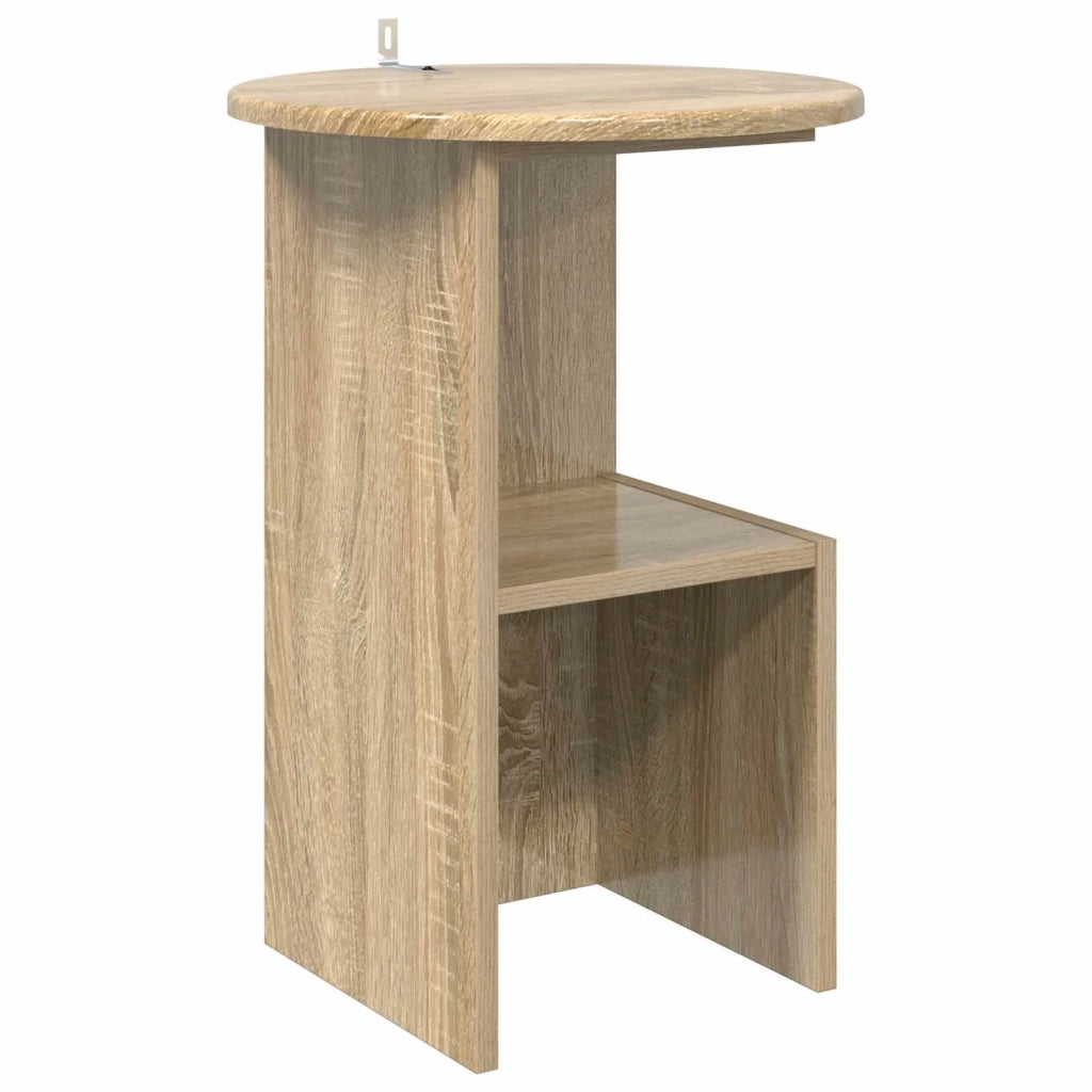 Tavolo laterale Rovere Sonoma Ø 39,5 x 55 cm 8001039