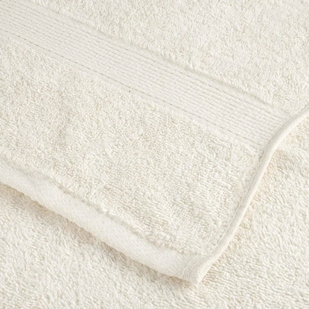 Asciugamano per Ospiti SOLUND 10 pcs Crema 15 x 21 cm 550 gsm 137466