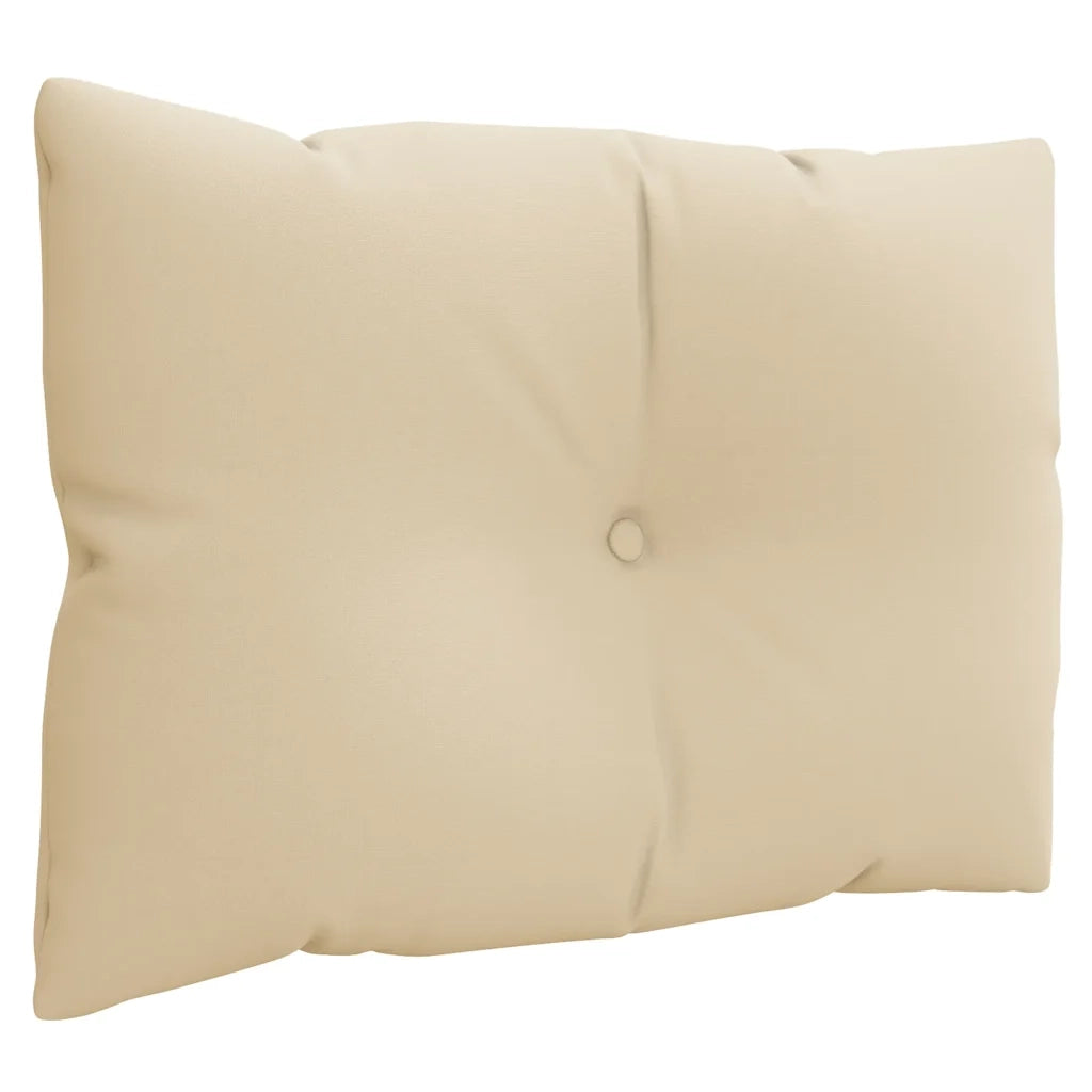 Cuscini per Pallet 3 pz Beige in Tessuto 360859