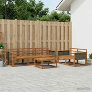 Set di divani da esterno 6 pcs Naturale 3382337