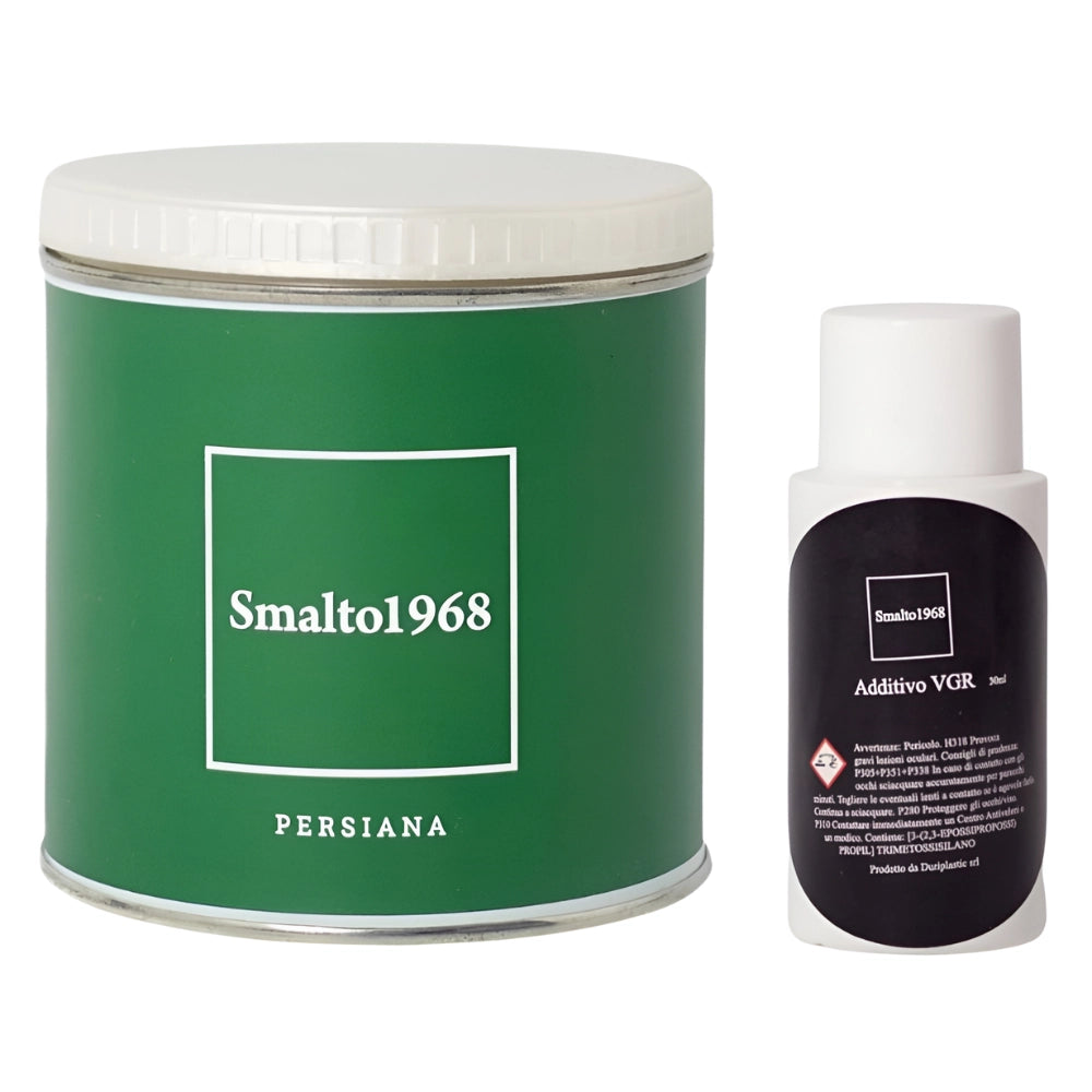 Smalto1968 base acqua vgr piastrelle ceramiche supporti difficili l 0.5 *** colore- persiana, confezione 1