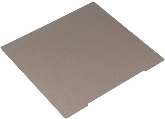 Piatto di costruzione doppio lato - Getexturizzato PEI - PEO a diamante - 254x241mm - Compatibile con Prusa I3 MK3 MK4 - Maggiore aderenza - Superficie di costruzione per stampante 3D