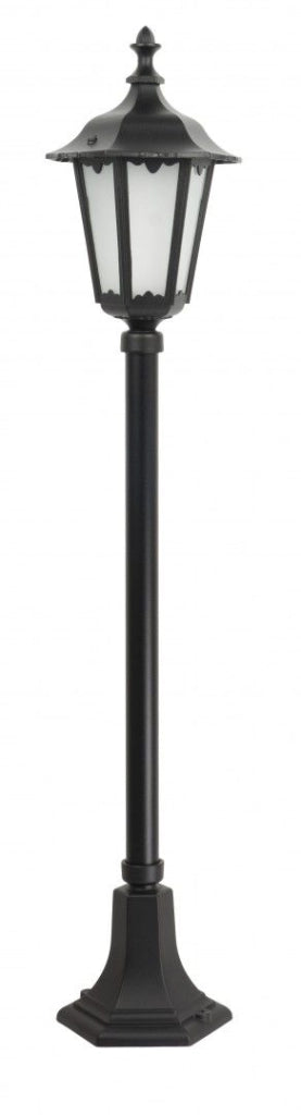 Lampada palo giardino Retro SU-MA nera 106cm E27 IP43