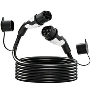 Cavo di ricarica per veicoli elettrici di tipo 2, 11 kW, 16 A, Modalit¨¤ 3, trifase, 5 m ¨C Cavo di prolunga per auto elettriche e ibride plug-in