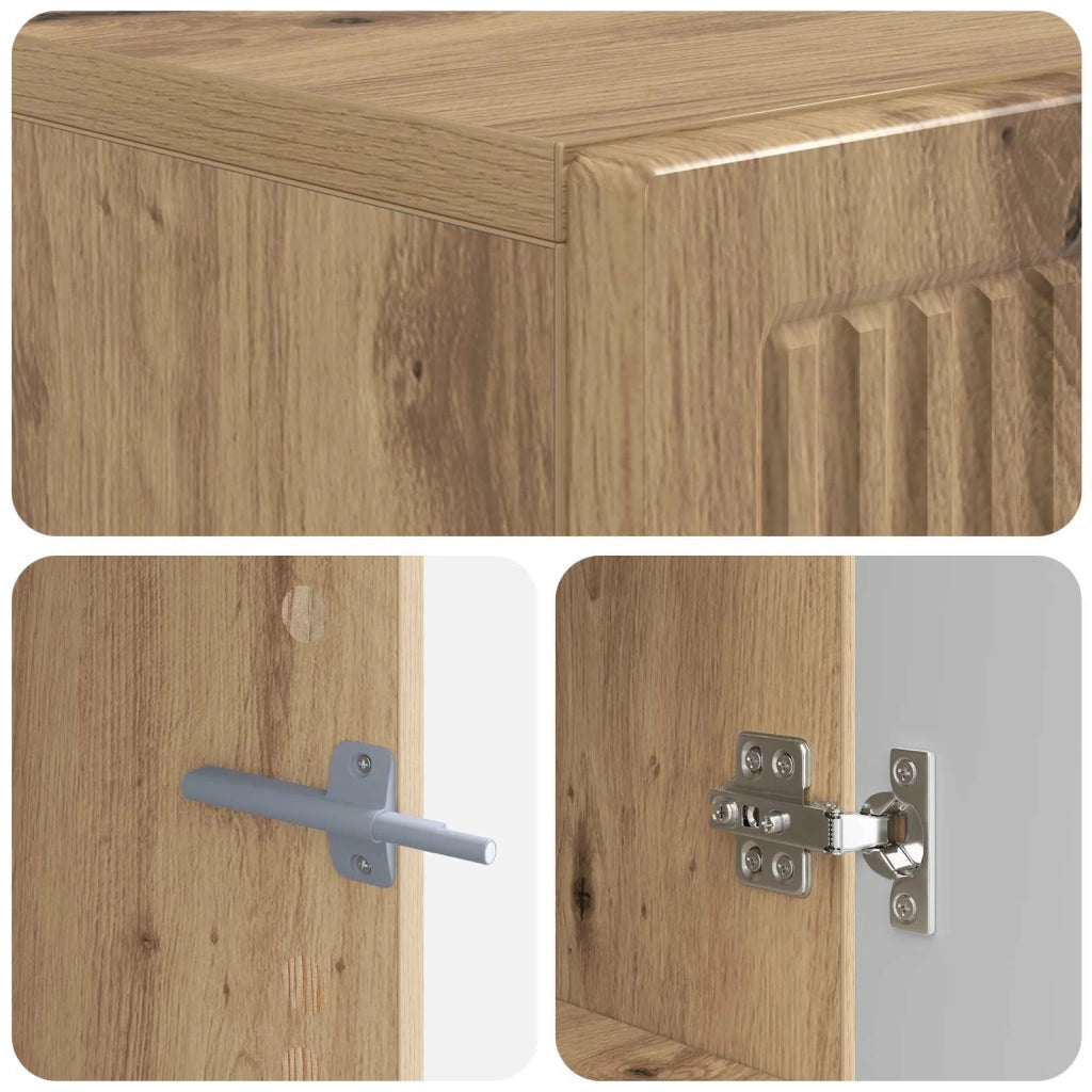 Mobile TV Rovere Artigianale Legno ingegnerizzato 896024