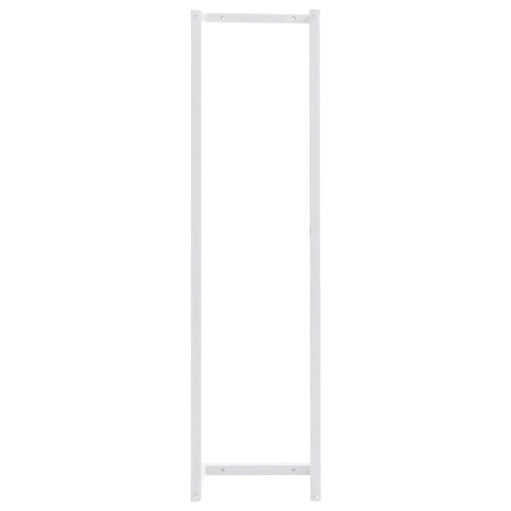 Portasciugamani universale da bagno 95 cm acciaio bianco 02_0001639