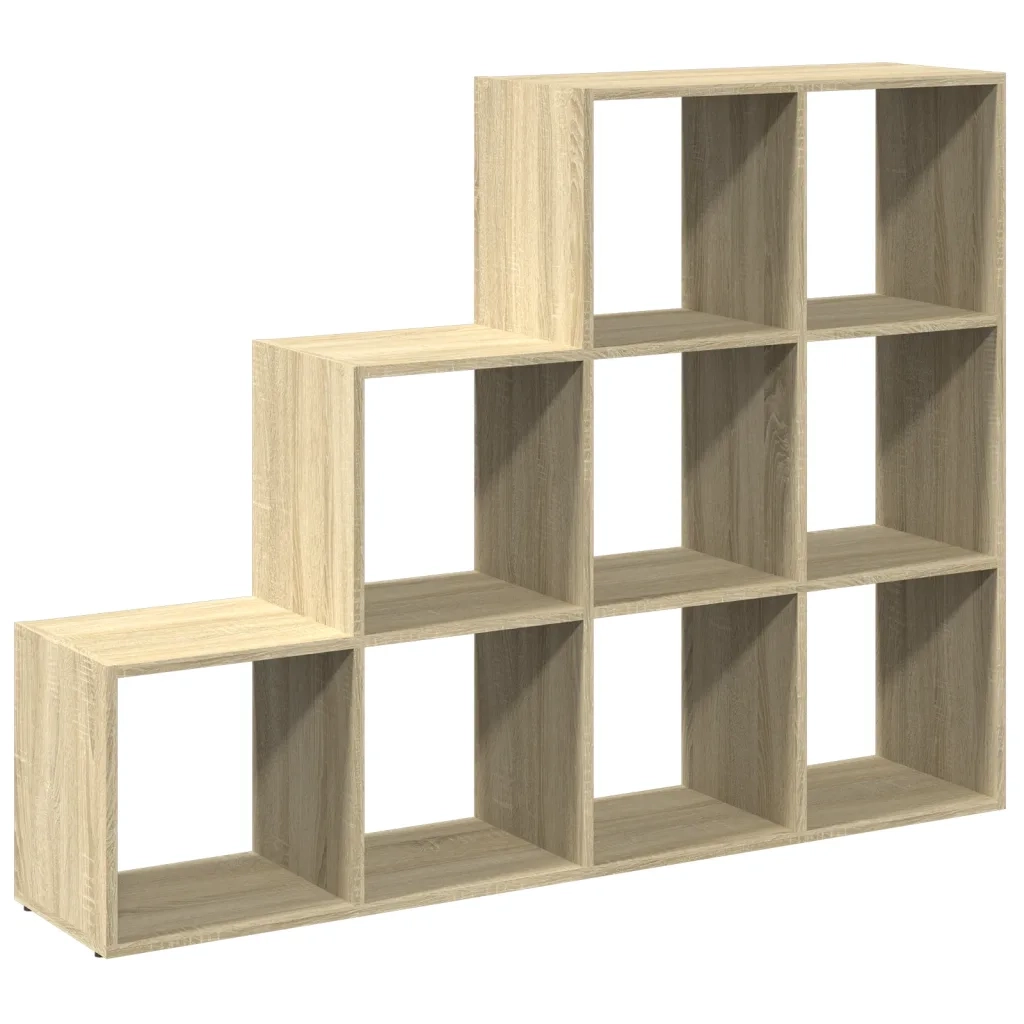 Libreria 4 Ripiani Rovere Sonoma 137,5x29x103,5 cm Truciolato 857978