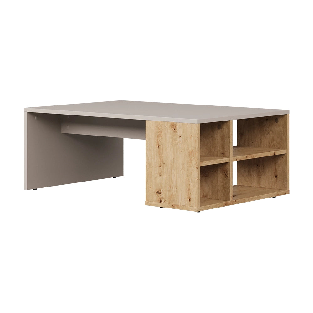 Vicco Tavolino da salotto Cachemire 90 x 60 cm con ripiani