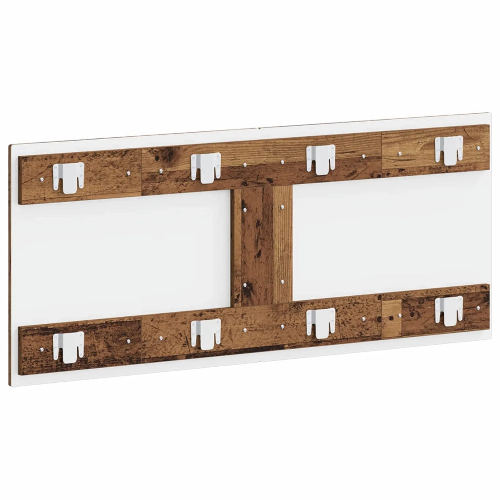 Testiera da Muro UTRECHT Legno antico Legno ingegnerizzato 897853