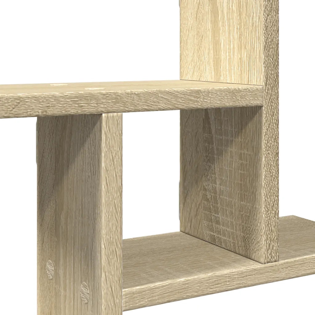vidaXL Mensole Parete 2pz Rovere Sonoma 50x12x50 cm in Truciolato