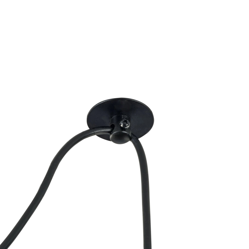 Maytoni Lampadario Industrial Broni 1 luce E27 nero metallo diffusore calcestruzzo grigio