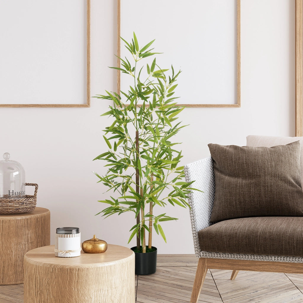 Pianta Artificiale di Bamb¨´ 120cm ¨C Xylo ¨C Con Vaso Incluso per Interno