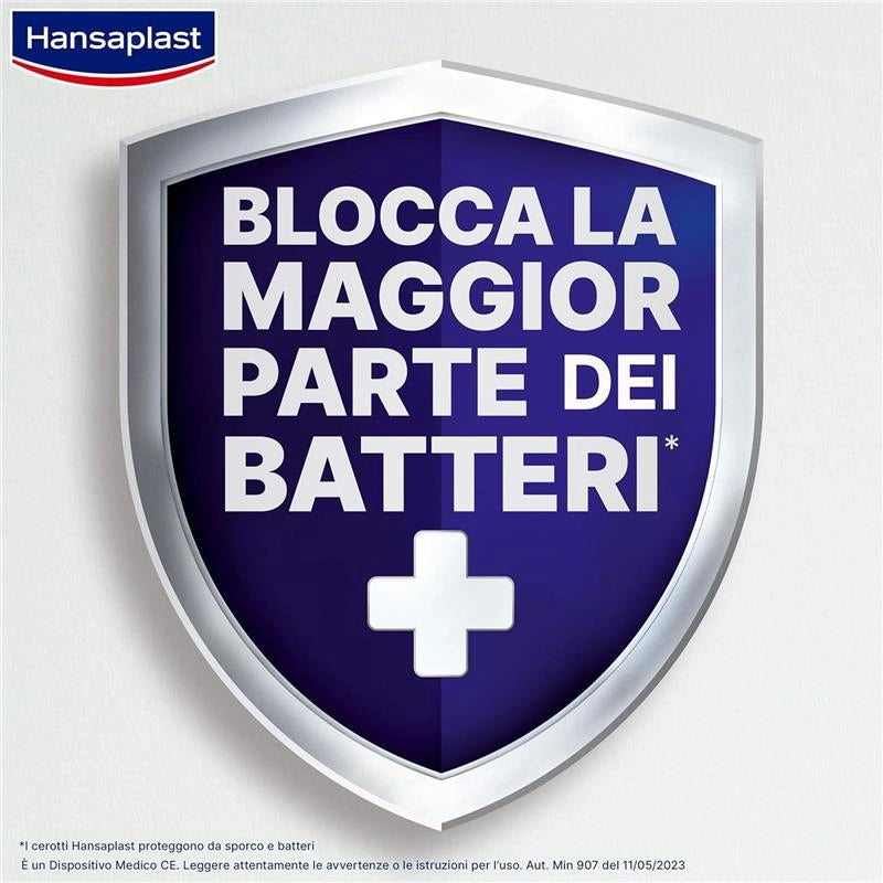 HANSAPLAST CEROTTI UNIVERSAL IMPERMEABILI TRASPIRANTI PER TUTTI I TIPI DI FERITE 1 CONFEZIONE DA 20 PEZZI IN 4 FORMATI