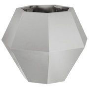 Fioriera | Cassetta per fiori | Vaso Argento 50 x 50 x 40 cm Acciaio inossidabile