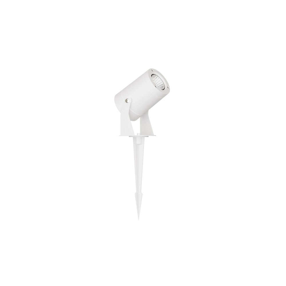 Sair XL - Faro a led a picchetto rotondo 20W IP65 Bianco 3000K - Luce da giardino per piante o siepe h38cm - Beneito faure