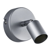 FARETTO DA PARETE PARIS 1 LUCE GU10 ALLUMINIO- 1,0 pz